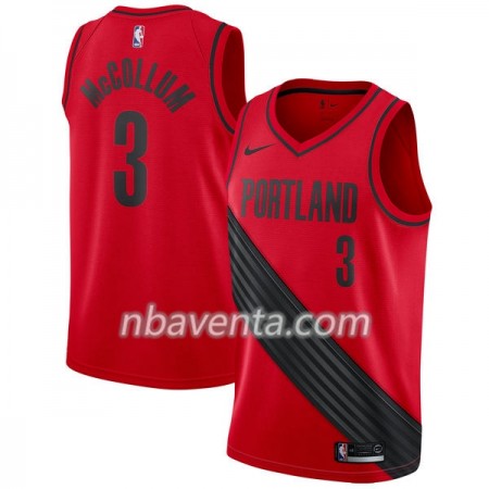 Camiseta Hombre Portland Trail Blazers CJ McCollum 3 Nike 2017-18 Rojo Swingman Camiseta Hombre Portland Trail Blazers CJ McCollum 3 Nike 2017-18 Rojo Swingman